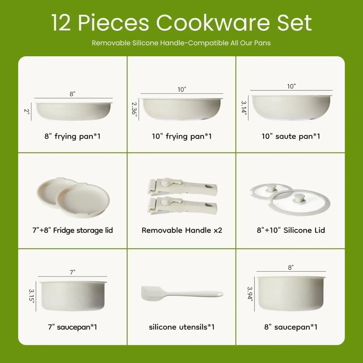 Cookros Sleek and Smart Cookware Set