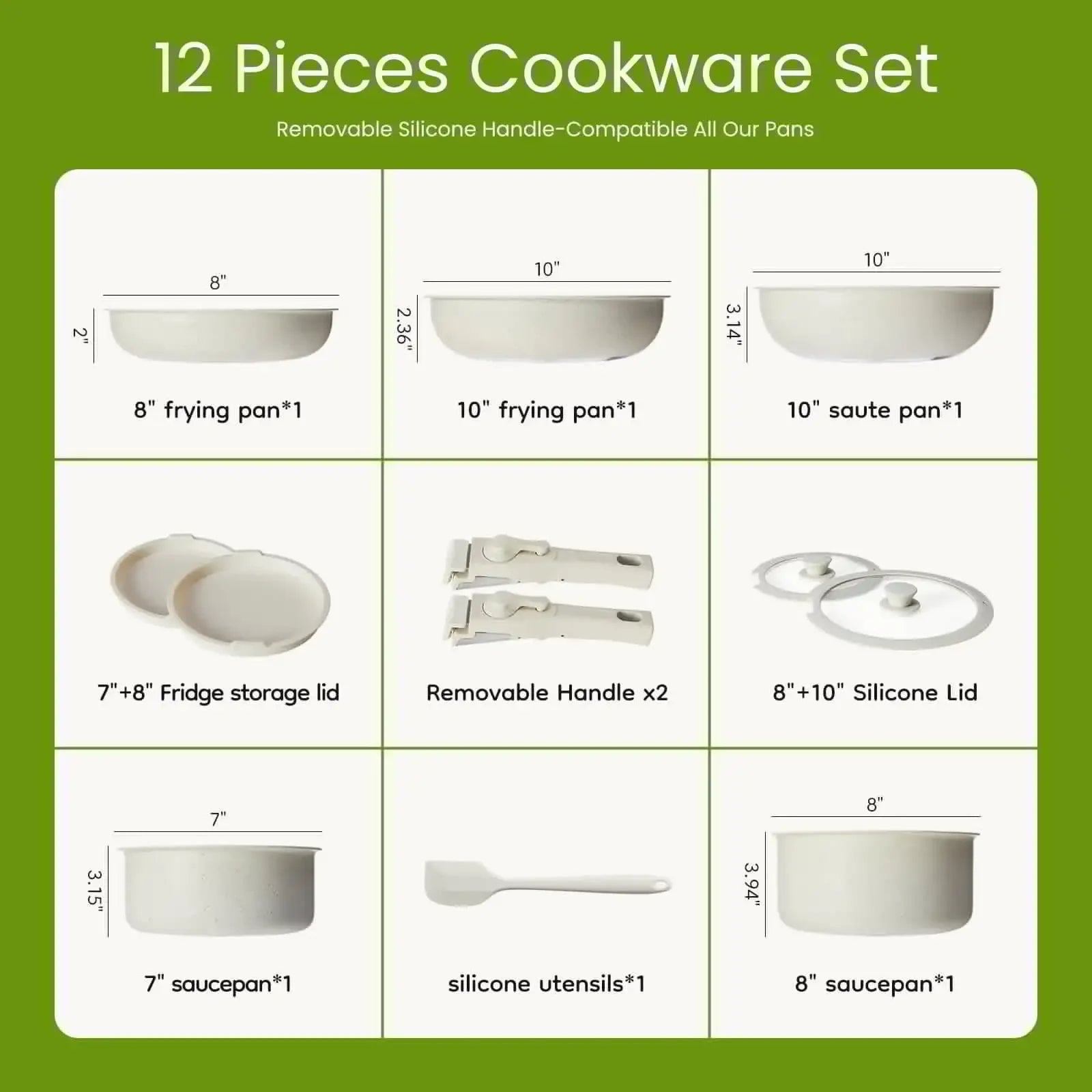 Cookros Sleek and Smart Cookware Set